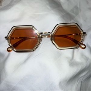 Chloe Octagonal Sunglasses Worn Once!